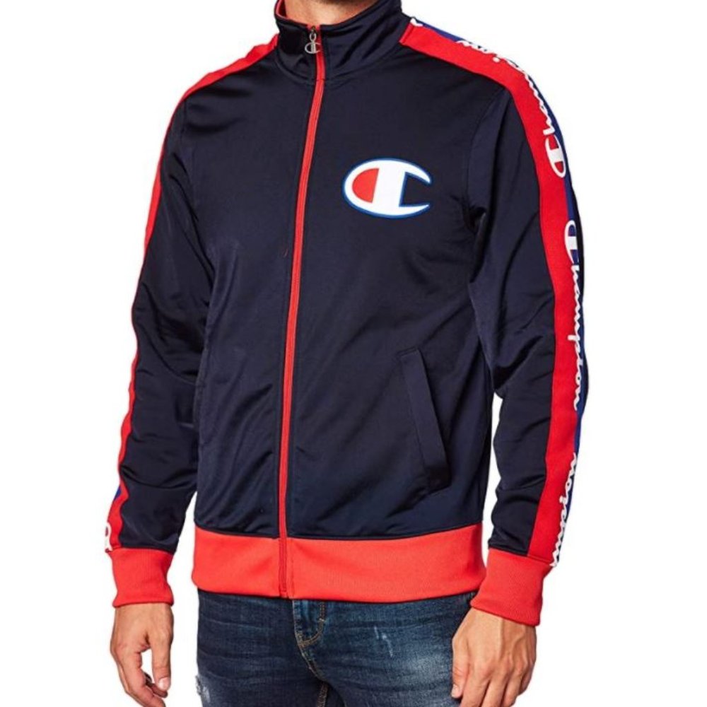 Champion LIFE Men’s Track Jacket Navy XL New With